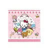 Hello Kitty Hello Kitty Dibujos Animados Infantiles Fiesta de Cumpleaños Vajilla Decorativa Platos de Papel Desechables Mantel Traje