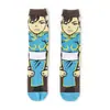 Calcetines de algodón con estampado de dibujos animados en el tubo para hombres y mujeres, calcetines de tendencia de animación, calcetines transfronterizos, fuente de personalidad, calcetines de moda para Instagram, calcetines de algodón