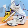 Zapatillas de bádminton para niños, modelo profesional, adecuadas para adolescentes, niños y niñas, estudiantes de primaria, para entrenamiento deportivo en cancha, zapatillas de tenis, estilo de verano
