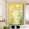 Pintura decorativa de sala de estar com molas, pintura de piso de alto padrão, pintura moderna simples para pendurar na varanda, pintura de mural para parede de fundo do sofá