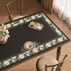 Jogos Americanos de Mesa, À Prova d'Água, À Prova de Óleo, Sem Lavagem, Luxo Leve, Sensação de Alta Qualidade, Toalha de Mesa, Resistente a Altas Temperaturas, Tapete de Proteção de Mesa, Tapete para Mesa de Centro