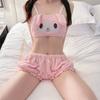 Dulce deseo lencería sexy uniforme sexy perro Yugui Sanrio deseo puro tirante pequeño pecho terciopelo de coral traje de tentación qq