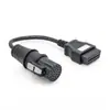 Cable Adaptador Negro Hembra de 16 pines OBD2 a 30 pines Iveco para Camiones Iveco Antiguos