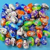 Atacado Spot Ovos de Dinossauro Coloridos Brinquedos Infantis Ovos de Dinossauro Pop-Up Gashapon Deformável Máquina de Fliperama de Diversão Especial