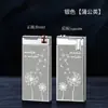 Encendedor Cortavientos de Moda para Hombre Influencer de Tiktok, Encendedor Electrónico de Rodillo Elegante y Genial Creativo, Recargable para Novio