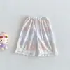 Sin Devoluciones, Sin CambiosPantalones Casuales con Moño para Niña 2026 Nuevo Estilo Bebé Elegantes Pantalones de Pierna Recta con Estampado Completo de Encaje Modernos