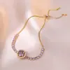 Collar para Mujer, Estilo Influencer Transfronterizo Flor de Girasol Circonita Giratorio Conjunto de Tres Piezas Decoración Collar de Acero de Titanio