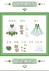 Roupas originais de Deus cos, grama, Deus nasida, jogo de cosplay, anime, roupas femininas, Halloween, anime, conjunto completo de roupas