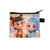 Nuevo Monedero de Dibujos Animados para Estudiantes de Primaria Nezha Linda Bolsa de Almacenamiento Portátil con Estampado Infantil Venta al por Mayor Transfronteriza Popular