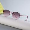 Gafas de Sol Versátiles Kajila, Nuevo Estilo Europeo y Americano de Media Montura para Mujer, Gafas de Sol de Moda Callejera, Venta al por Mayor Transfronteriza