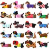 Nuevo Producto Perro Salchicha PVC Goma Suave Plástico Caída Hebilla Decorativa Extraíble Agujero Zapatos Flor Zapato Hebilla Transfronterizo Accesorios DIY en stock