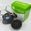 3300 Caja Individual Mascarilla Antivirus Gas Orgánico Mina de Carbón Soldadura Spray Carbón Activado Media Máscara Mayoreo