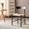 Silla de Comedor Estilo Vintage de Madera Maciza Nórdica para Apartamento Pequeño Silla de Comedor Silla de Ocio Simple Moderna Silla de Comedor Silla Keling
