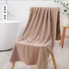 Conjunto de Toalhas de Banho, Estilo Jovem, Absorvente, Não Solta Fiapos, Ampliado e Espesso para o Banho, Adequado para Casais, Uso Doméstico, Dormitório Estudantil, Atacado