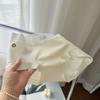 8757 Estilo Deportivo Minimalista Cadera Envolvente Moda Algodón Ropa Interior Mujer Sin Marcas Cintura Media Algodón Transpirable Suave para la Piel Calzones
