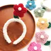 Nova Faixa de Cabelo com Flores da Primavera, Faixa de Cabelo Fofa de Pelúcia para Lavar o Rosto, Faixa de Cabelo de Celebridade da Internet, Faixa de Cabelo Masculina, Scrunchie, Acessório de Cabelo
