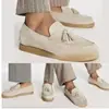 2026 Nuevo Modelo Mocasines Slip-On para Hombre con Borlas, Suela Plana, Cómodos, Zapatos de Color Sólido