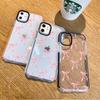 Funda Popular Rosa Lazo Manzana 18Pm para Teléfono iPhone 17 Anti-Caídas Cubierta Protectora 15 Borde Doble Color 14 Funda Suave