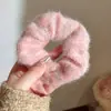 Scrunchie Fofo Estilo Coreano para Mulheres, Acessório de Cabelo para Início do Outono, Elástico de Cabelo Estilo Chanel, Corda de Cabelo de Ponytail de Alta Qualidade, Ornamento de Cabelo