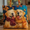 2026 Nueva Serie Transfronteriza de Cachorros Estampado Digital Bolso de Hombro Acolchado de Moda
