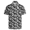 Camisa Polo para Hombre Camisa de Golf Divertida Camisa Polo Hawaiana Camisa Polo Divertida de Playa de Verano