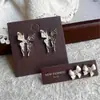 Grano de Madera Retro Tarjeta de Joyería Papel Pendientes Pendientes Gomas para el Cabello Pasadores Cuerda para el Cabello Pulseras Tarjeta Tarjetas de Exhibición