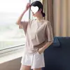 Camiseta Holgada de Manga Murciélago Fresca de Verano 2026 Ropa para Mujer Tallas Grandes, Oculta el Vientre y los Defectos, Top Versátil Casual de Manga Corta