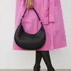 Bolso de Media Luna Moda 2025 Nuevo Bolso de Media Luna para Debajo del Brazo Marca de Moda para Mujer Bolso de Mano Texturizado Estilo Caliente Ruso