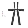 Corbata Negra para Mujer JK Corbata de Lazo Japonesa Estilo Universitario Decoración de Camisa DK Hombres Hombres Perezosos Gratis Color Sólido Casual Corbata Pequeña
