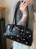2025 Nuevo Bolso de Hombro para Viajero de Temperamento Simple de Moda Retro Niche Sobaco Gran Capacidad Bolso de Mujer de Moda