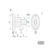 Tornillo de paso hexagonal pivotante MJK11-D8 D10 D12-L5 L6 L7 L8 L9 L10 L12L15