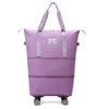 Bolsa de equipaje para almacenamiento de estudiantes nuevos, estilo coreano, gran capacidad, expansible, para deportes, fitness, paseos en bote, bolsa de tela Oxford, bolsa de viaje