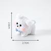 Criativo Bonito Correndo Sa Huan Filhote de cachorro DIY Decorações Cego Bolsa Acessórios Micro Paisagem Desktop Carro Pequenos Enfeites