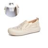 Sapatos Fisherman Slip-On para Mulheres 2026 Verão Novo Solado Grosso Respirável Branco Sapatos Casuais Versátil Moderno Sapatos Femininos