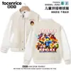 Roupas Infantis para Meninos Roblox Jaqueta Jaqueta Baseball Manga Longa Top Roupa Infantil Moda Primavera e Outono para Meninos Roblox