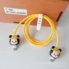 Cubierta Protectora para Cable de Datos para Cargador Apple de 20W, Dibujos Animados, a Prueba de Roturas para Cable de Carga de Teléfono Móvil