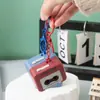 Llavero Creativo de Grabadora Retro Colgante de Mini Bolsa de Cinta Reproductor Pequeño Juguetes de Celebridad de Internet para Niños y Niñas