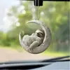Adorno Colgante Acrílico Plano 2D Nuevo Transfronterizo para Coche Accesorio para Coche