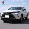 Adecuado para Toyota Harrier Parachoques Delantero Modificado Decoración de Galvanoplastia Tira Brillante de Protección Especial para Venza
