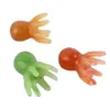 Peine raspador portátil de dientes anchos de pulpo, peine de terapia de puntos de acupuntura del cuero cabelludo de pulpo, peine de masaje, masajeador de meridianos de la cabeza