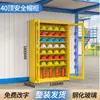 Vitrina Exhibidora de Cascos de Obra, Gabinete para Equipo, Gabinete para Guardar Sombreros, Gabinete para Guardar Sombreros de Taller de Fábrica