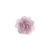 Accesorios de Tela Hechos a Mano con Borde Cosido, Estilo Coreano, Cielo Estrellado Pequeño, Tul, Flor de Rosa para Ropa, Zapatos, Sombreros, Accesorios para el Cabello y Decoraciones