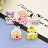 Nuevo Postre Pequeño Europeo Lindo Dibujos Animados Animal Agujero Zapatos Funda para Teléfono Móvil Pasador Joyería Diy Celebridad de Internet Accesorios de Resina