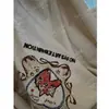 [Producto Destacado] Yuran 26 Estilo Nuevo de Principios de Primavera Algodón Lino Amigable con la Piel Lavado Enzimático Estampado Graffiti Bordado Camiseta de Manga Corta