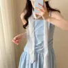 Chica Dulce~ Bufanda de Encaje de Lunares para Mujer, Bufanda de Cuello Delgada Suave y Elegante de Verano, Bufanda Larga, Accesorio con Estilo