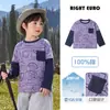 YOOOU camiseta de otoño de imitación de dos piezas para niños 2026 nueva camiseta de manga larga para niños pequeños y niños pequeños, estilo primavera y otoño