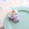 Dulce Pudín de Cereza Coreano Helado DIY Accesorios para el Cabello de Niños Ropa con Patrón de Helado Linda Accesorios