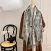 Nueva colección otoño e invierno 2026: Bufanda y chal de cachemir de alta gama, cálidos y ligeros para mujer, con un diseño clásico