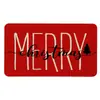 Felpudo Decorativo de Santa Claus Transfronterizo, Felpudo Absorbente Antideslizante de Terciopelo de Cristal para Entrada, Felpudo Decorativo para Exteriores