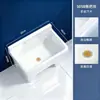 Fregadero de Cerámica para Fregar Suelos del Hogar, Fregadero para Fregar Suelos de Balcón, Cubeta para Fregar Suelos, Lavabo para Baño, Lavabo Pequeño Grande para Exteriores